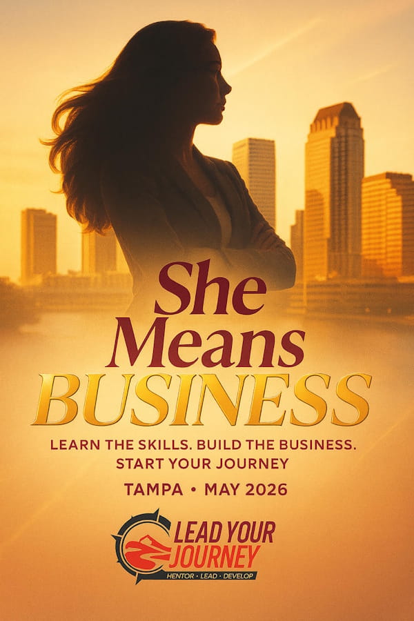 She Means Business Flyer